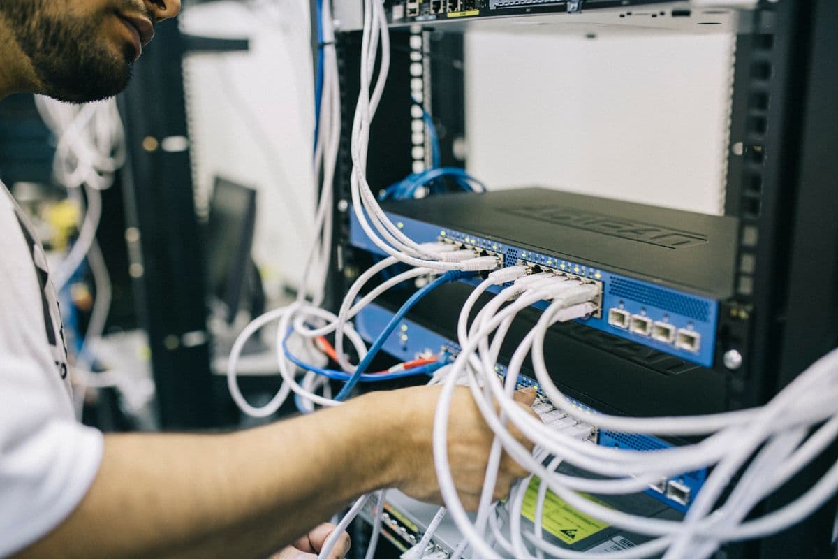 Fiber Backbone Γραφείων — πριν